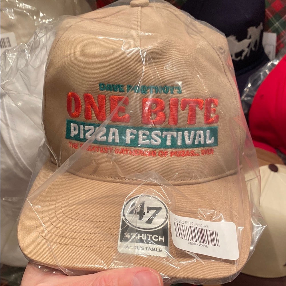 47 Tan One Bite Pizza Festival Cap Barstool Sports